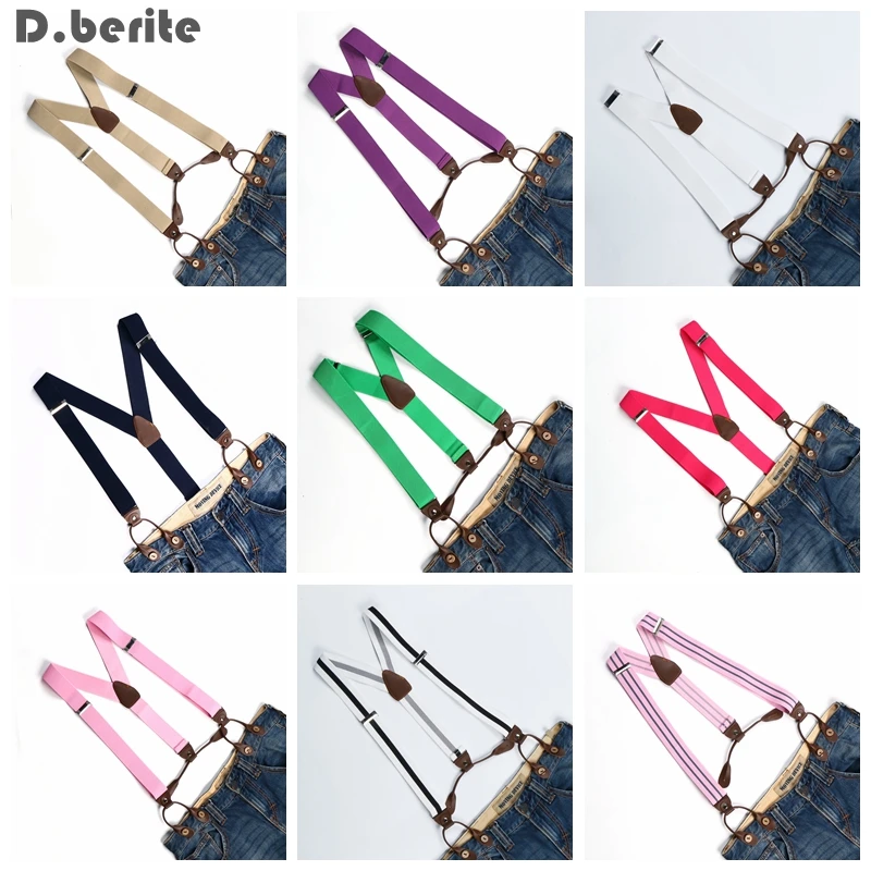 Men Suspenders Women Solid Adjustable Elastic Belt Strap 6 Button Hole Brace Unisex Leather Fittings Braces Adult Gallus BD7
Men Suspenders Women Solid Adjustable Elastic Belt Strap 6 Button Hole Brace Unisex Leather Fittings Braces Adult Gallus BD7
