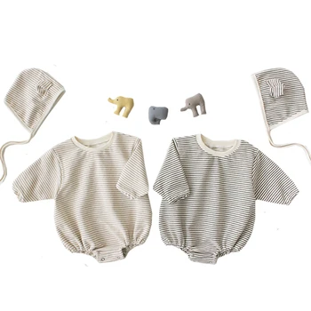 Spring New Baby Bodysuits +hat Stripe Korean Style Infant Girls Bodysuits Long Sleeve Baby Girls Outfit Cotton Baby Clothes 2019
Spring New Baby Bodysuits +hat Stripe Korean Style Infant Girls Bodysuits Long Sleeve Baby Girls Outfit Cotton Baby Clothes 2019