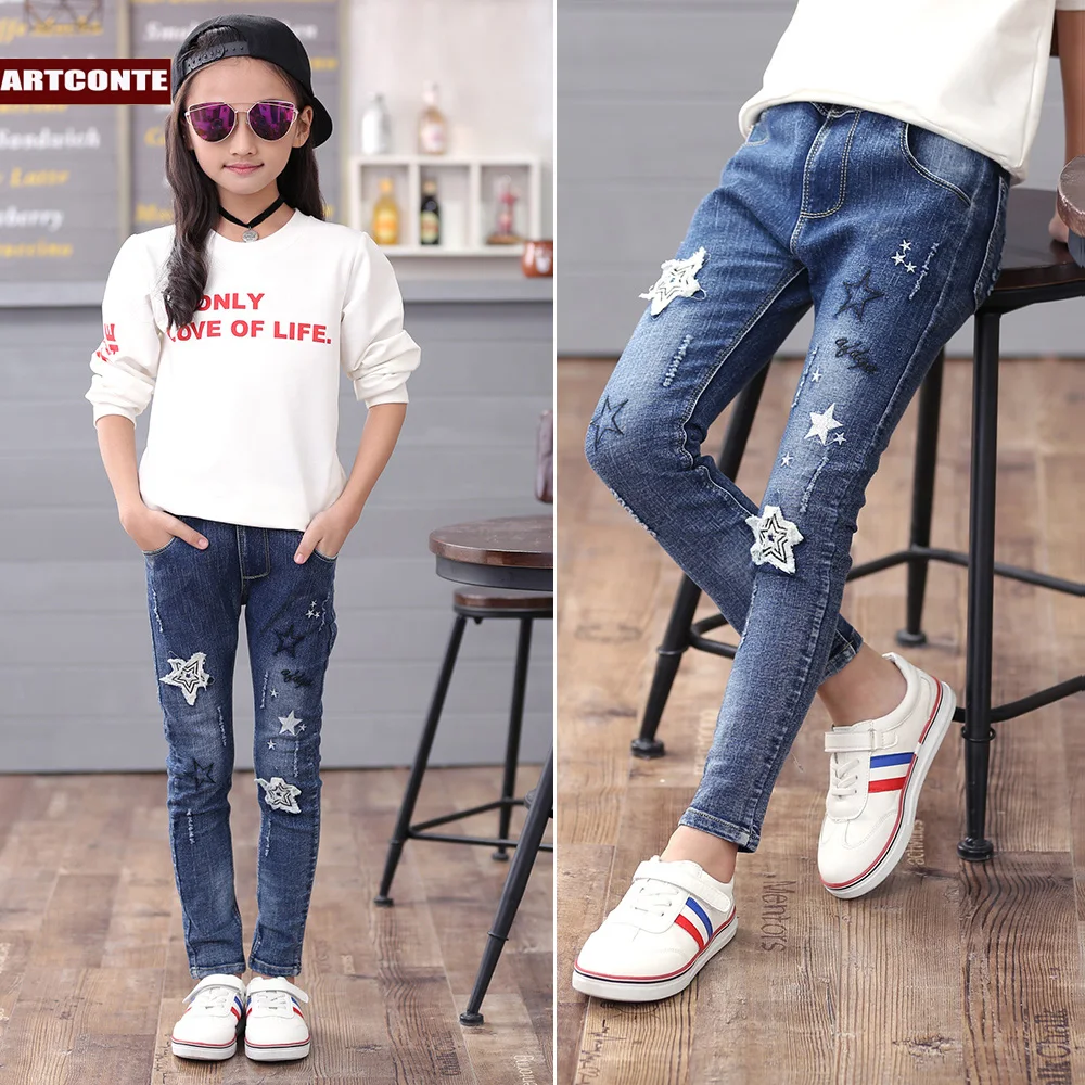 2-14Y Teenage Girls Leggings Fashion Cartoon Cat Girls Jeans Pants Autumn Children Pencil Pants Kids Trousers Pantalon Fillette
2-14Y Teenage Girls Leggings Fashion Cartoon Cat Girls Jeans Pants Autumn Children Pencil Pants Kids Trousers Pantalon Fillette