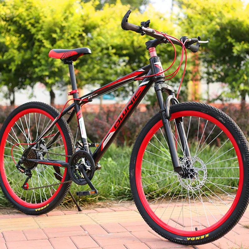 Flash Deal Mountain Bike 21 Speed 26 Inch Adult Speed Change Disc Brakes for Men And Women 0