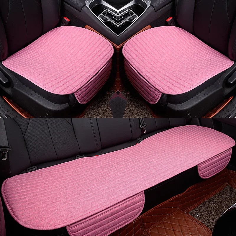 3Pcs/Set Flax Car Seat Cover Pad for most cars Universal Front Back Auto Seat Covers Black Automobiles Seat Cushion
3Pcs/Set Flax Car Seat Cover Pad for most cars Universal Front Back Auto Seat Covers Black Automobiles Seat Cushion