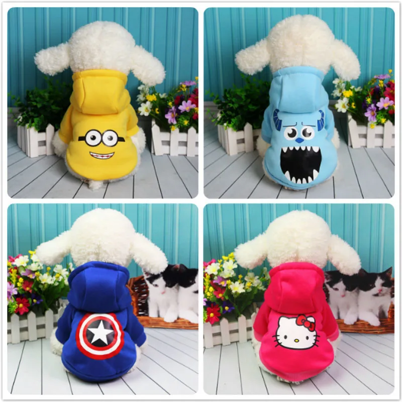 Cartoon Cheap Dog Clothes For Small Dogs Winter French Bulldog Jacket Dog Halloween Costume Chihuahua Puppy Hoodies Pet Clothes
Cartoon Cheap Dog Clothes For Small Dogs Winter French Bulldog Jacket Dog Halloween Costume Chihuahua Puppy Hoodies Pet Clothes
