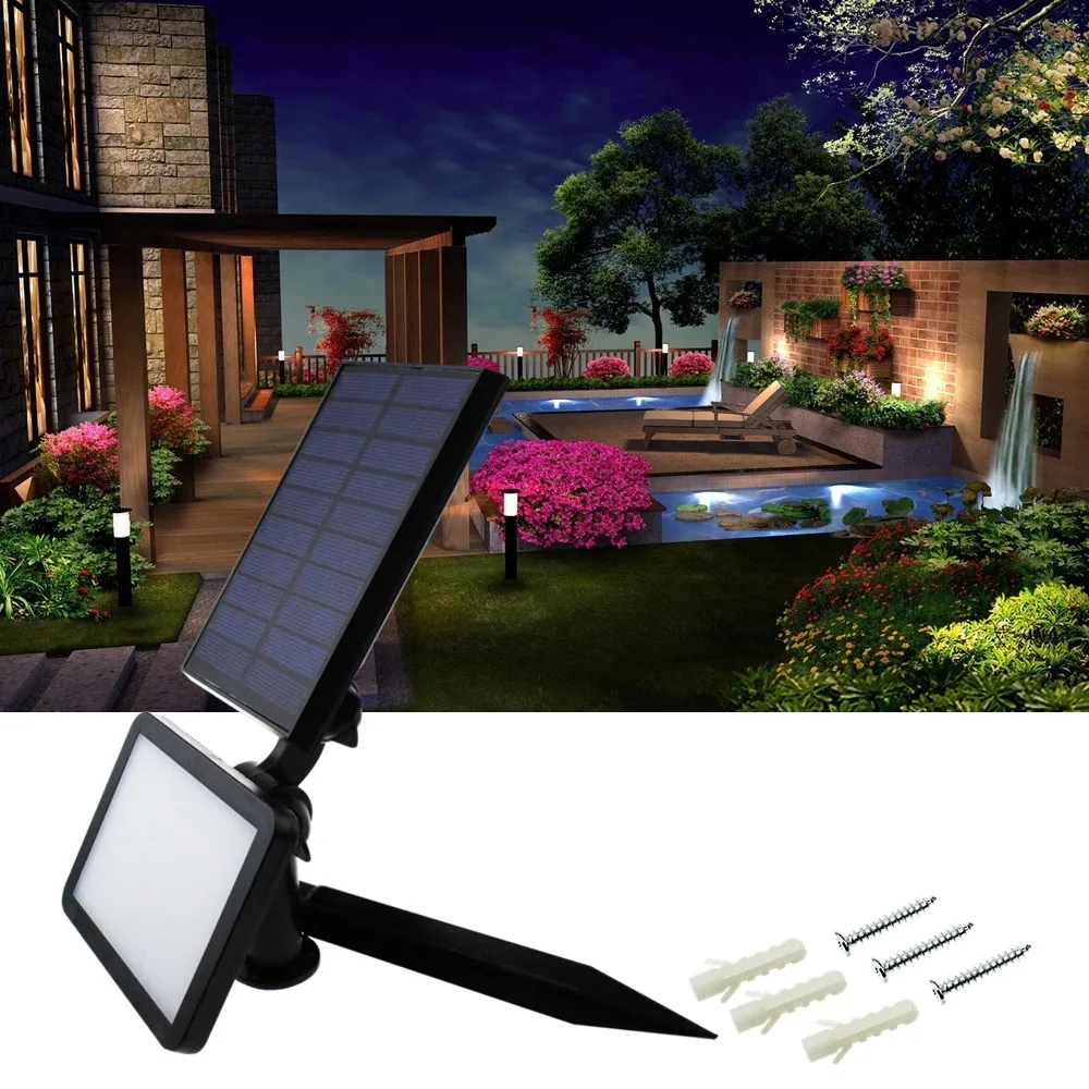 48LEDs Energy Saving Solar Power Panel LED Solar Street Light Outdoor Yard Sidewalk Fence Path Pool Pond Lawn Garden Lamp
48LEDs Energy Saving Solar Power Panel LED Solar Street Light Outdoor Yard Sidewalk Fence Path Pool Pond Lawn Garden Lamp