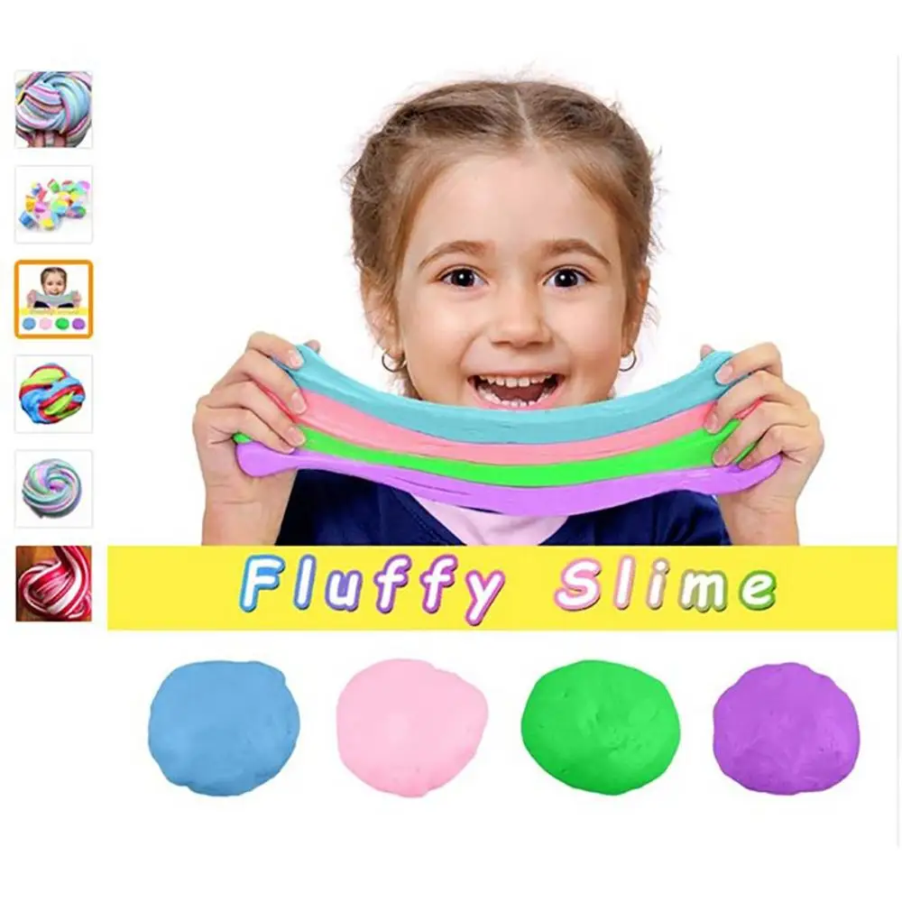 60ML DIY Colorful Fluffy Foam Slime Putty Stress Relief Magic Slime Sludge Cotton Mud Children Adult Toy Anti-stress Toys Clay
60ML DIY Colorful Fluffy Foam Slime Putty Stress Relief Magic Slime Sludge Cotton Mud Children Adult Toy Anti-stress Toys Clay