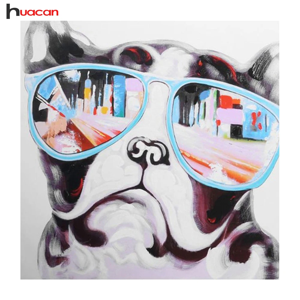 Huacan DIY Diamond Painting Cross Stitch Dog Pattern Rhinestone Needlework Full Square Mosaic 5D Diamond Embroidery
Huacan DIY Diamond Painting Cross Stitch Dog Pattern Rhinestone Needlework Full Square Mosaic 5D Diamond Embroidery