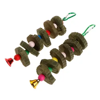 Pet Teeth Grinding Strand Grass Cookie Bead Toys Hanging Cage Bell Sound Molar Chew Bite For Chinchilla Parrot Rabbit Bird
Pet Teeth Grinding Strand Grass Cookie Bead Toys Hanging Cage Bell Sound Molar Chew Bite For Chinchilla Parrot Rabbit Bird