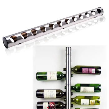 12 Holes Wall Mounted Stainless Steel Wine Holders Kitchen Bar Wine Racks Holder Wine Bottle Display Stand Rack Organizer
12 Holes Wall Mounted Stainless Steel Wine Holders Kitchen Bar Wine Racks Holder Wine Bottle Display Stand Rack Organizer
