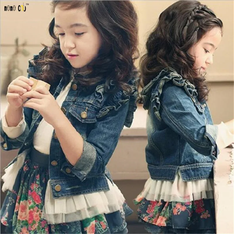 Denim Jacket For Girs Long Sleeve Solid Stringy Selvedge Autumn Coat Children Girls Clothes For 4 5 6 7 8 9 10 11 12 Years Old
Denim Jacket For Girs Long Sleeve Solid Stringy Selvedge Autumn Coat Children Girls Clothes For 4 5 6 7 8 9 10 11 12 Years Old