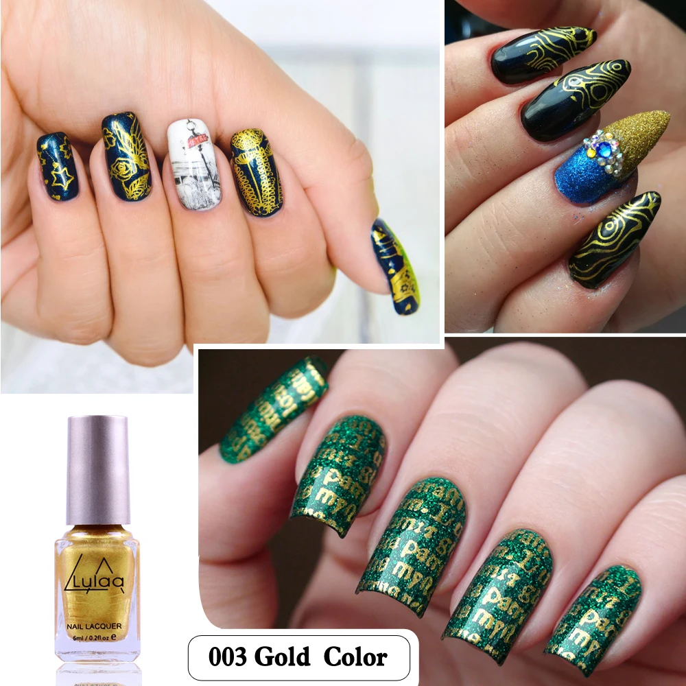 LULAA 6ml Print Color Nail Polish Stamp & Stamping Polish Long-lasting Flower Drawing Nail Lacquer DIY Nail Art Tools 12 Color
LULAA 6ml Print Color Nail Polish Stamp & Stamping Polish Long-lasting Flower Drawing Nail Lacquer DIY Nail Art Tools 12 Color