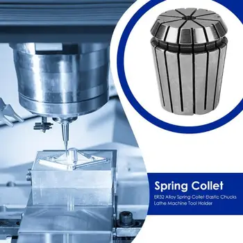 ER32 CNC Machine Tool Holder High Accuracy Workholding Alloy Spring Collet Milling Lathe Tool Holding Bit Boring Cutter Tap
ER32 CNC Machine Tool Holder High Accuracy Workholding Alloy Spring Collet Milling Lathe Tool Holding Bit Boring Cutter Tap