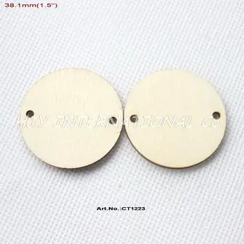 (20pcs/lot) 38mm 2 Holes Circle Rustic Wooden Disks Natural Wood Disc Tags Tupplies Laser Cut 1.5"-CT1223
(20pcs/lot) 38mm 2 Holes Circle Rustic Wooden Disks Natural Wood Disc Tags Tupplies Laser Cut 1.5"-CT1223