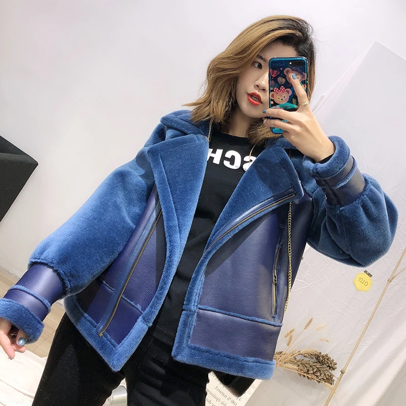 Real Fur Coat Women Sheep Shearing Winter Coat Women 100% Wool Jacket for Womens Clothing Abrigos Mujer Invierno 2019 YY856
Real Fur Coat Women Sheep Shearing Winter Coat Women 100% Wool Jacket for Womens Clothing Abrigos Mujer Invierno 2019 YY856