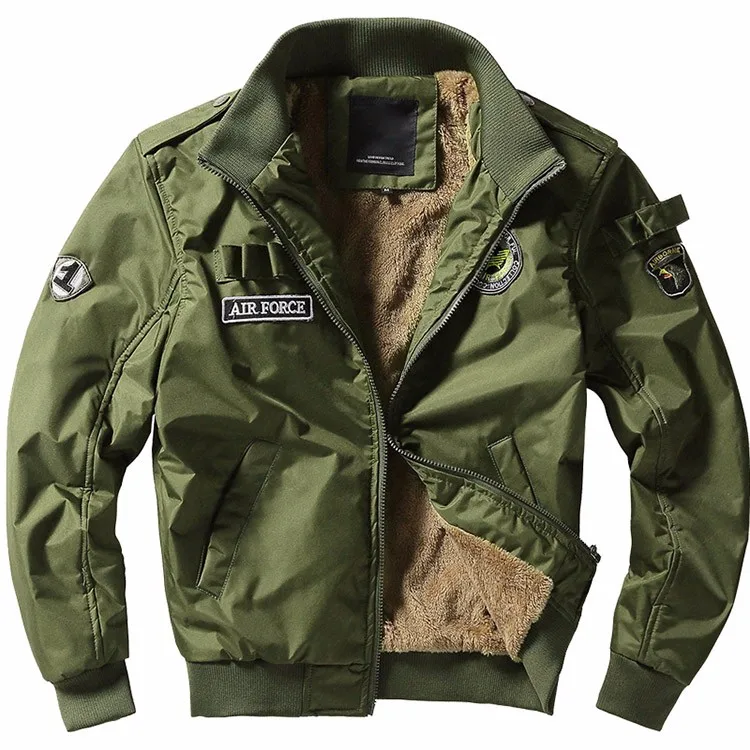 New 2019 winter thick Bomber Jackets Men Army military Outerwear Jacket mens cotton Air force one Male Coats 4XL 963
New 2019 winter thick Bomber Jackets Men Army military Outerwear Jacket mens cotton Air force one Male Coats 4XL 963
