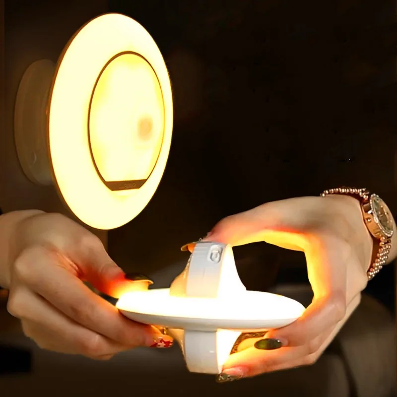 USB Rechargeable Motion Sensor Night Light UFO Infrared Human Body Induction 360 Degree Rotation Intelligent Creative Wall Lamp
USB Rechargeable Motion Sensor Night Light UFO Infrared Human Body Induction 360 Degree Rotation Intelligent Creative Wall Lamp