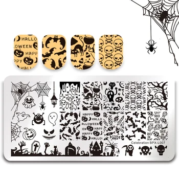 BORN PRETTY 12*6cm Rectangle Nail Art Stamp Template Halloween Design Image Print Plate Celebration Stencil BPX-L007
BORN PRETTY 12*6cm Rectangle Nail Art Stamp Template Halloween Design Image Print Plate Celebration Stencil BPX-L007