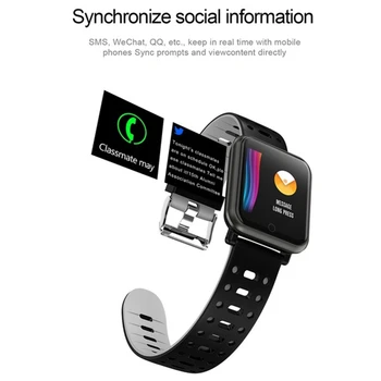 P11 Ip68 Waterproof Smart Watch Fitness Tracker Heart Rate Blood Oxygen Pressure Calorie Sleep Monitor for Android Ios
P11 Ip68 Waterproof Smart Watch Fitness Tracker Heart Rate Blood Oxygen Pressure Calorie Sleep Monitor for Android Ios