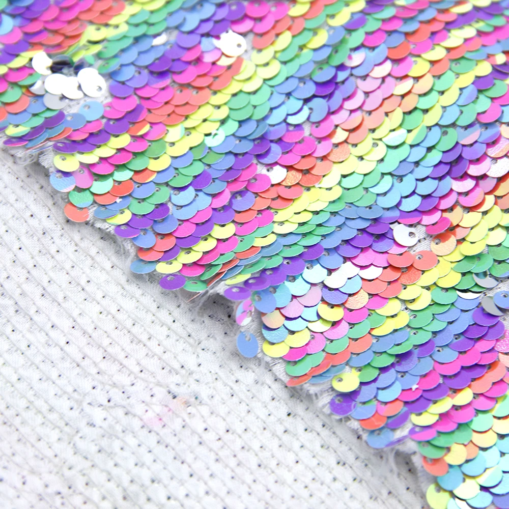 50*145cm Mermaid Sequin Reversible Sequin Dragon Scale Fabric ,DIY handmade materials for handbag cloth hair bow,1Yc6278
50*145cm Mermaid Sequin Reversible Sequin Dragon Scale Fabric ,DIY handmade materials for handbag cloth hair bow,1Yc6278