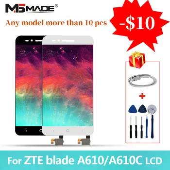 5.0" For ZTE Blade A610 LCD Touch Screen Digitizer Display Replacement Parts Free Shipping With A610/A241 Version 318 Version
5.0" For ZTE Blade A610 LCD Touch Screen Digitizer Display Replacement Parts Free Shipping With A610/A241 Version 318 Version