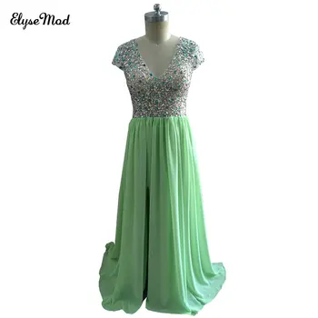 Mint Green Girl A-line V-Neck Real Photo African Elegant 8th Grade Evening Prom Dress 2021
Mint Green Girl A-line V-Neck Real Photo African Elegant 8th Grade Evening Prom Dress 2021