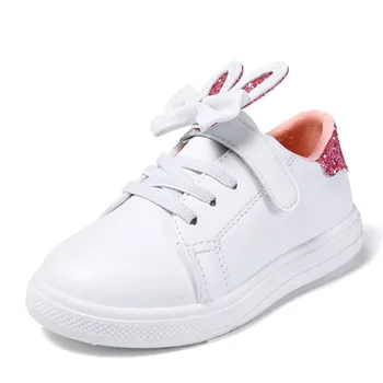 Fashion Kids Sneakers For Girls Cute Rabbit Children Casual Shoes Pu Leather Soft Girls School Shoes Size 26-36
Fashion Kids Sneakers For Girls Cute Rabbit Children Casual Shoes Pu Leather Soft Girls School Shoes Size 26-36