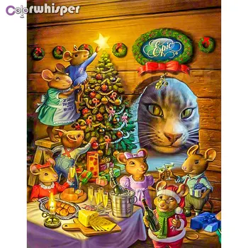 Diamond Painting Full Square/Round Animal Little Mouse Party Cat Daimond Mosaic Rhinestone Embroidery Cross Stitch Crystal 681 
Diamond Painting Full Square/Round Animal Little Mouse Party Cat Daimond Mosaic Rhinestone Embroidery Cross Stitch Crystal 681