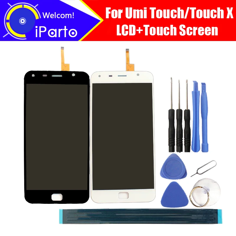 5.5 inch Umi Touch/Touch X LCD Display+Touch Screen Digitizer 100% Original Tested LCD Screen Glass Panel For Touch+tools
5.5 inch Umi Touch/Touch X LCD Display+Touch Screen Digitizer 100% Original Tested LCD Screen Glass Panel For Touch+tools