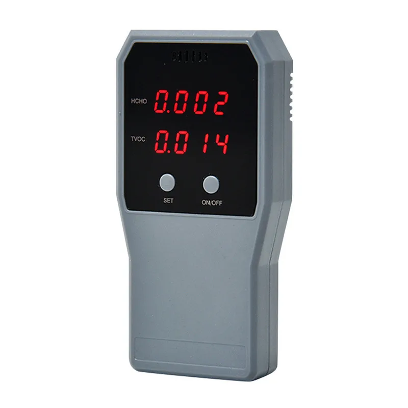 Formaldehyde Detector Portable Digital Benzene HCHO TVOC Detection High Precision Gas Analyzer Tester Rilevatore di formaldeide
Formaldehyde Detector Portable Digital Benzene HCHO TVOC Detection High Precision Gas Analyzer Tester Rilevatore di formaldeide