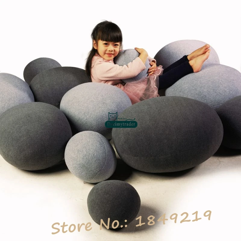 Realistic Stone Plush Pillow Simulation Cobblestone Soft Lazy Sofa Multifunctional Stone Cushion Creative Gift props 6pc set
Realistic Stone Plush Pillow Simulation Cobblestone Soft Lazy Sofa Multifunctional Stone Cushion Creative Gift props 6pc set