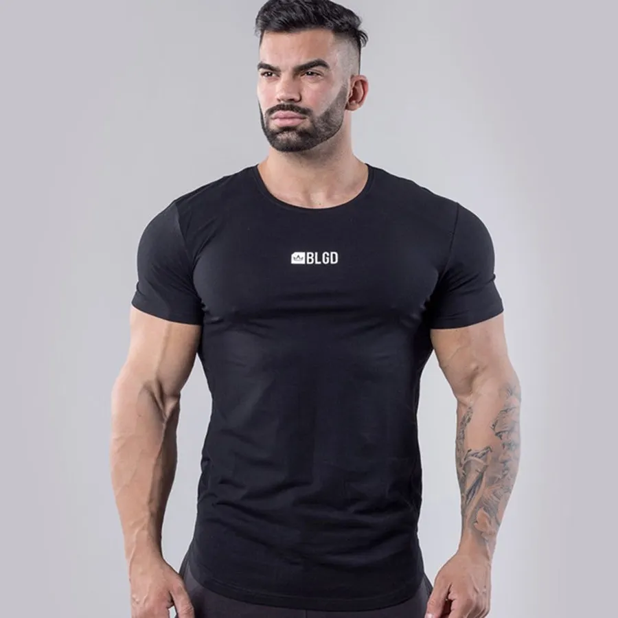 High Quality Running T shirt Men 2019 GYM Sport Shirt Men Fitness Top Crossfit Bodybuilding Tshirt Male Slim Fit Sports Tshirt
High Quality Running T shirt Men 2019 GYM Sport Shirt Men Fitness Top Crossfit Bodybuilding Tshirt Male Slim Fit Sports Tshirt