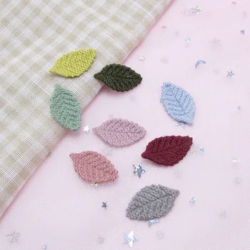 80pcs/lot 2.8*1.6cm Crochet Leaf Padded Appliques Accessories Artificial Patches DIY Crafts Hair Clips Decoration
80pcs/lot 2.8*1.6cm Crochet Leaf Padded Appliques Accessories Artificial Patches DIY Crafts Hair Clips Decoration