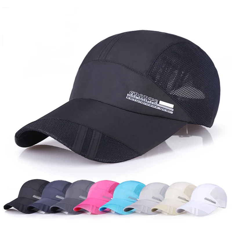 Fashion Men's Baseball Cap Adjustable Outdoor Sport Running Snapback Bone Summer Sun Hat Breathable Thin Mesh Fast Drying Caps
Fashion Men's Baseball Cap Adjustable Outdoor Sport Running Snapback Bone Summer Sun Hat Breathable Thin Mesh Fast Drying Caps