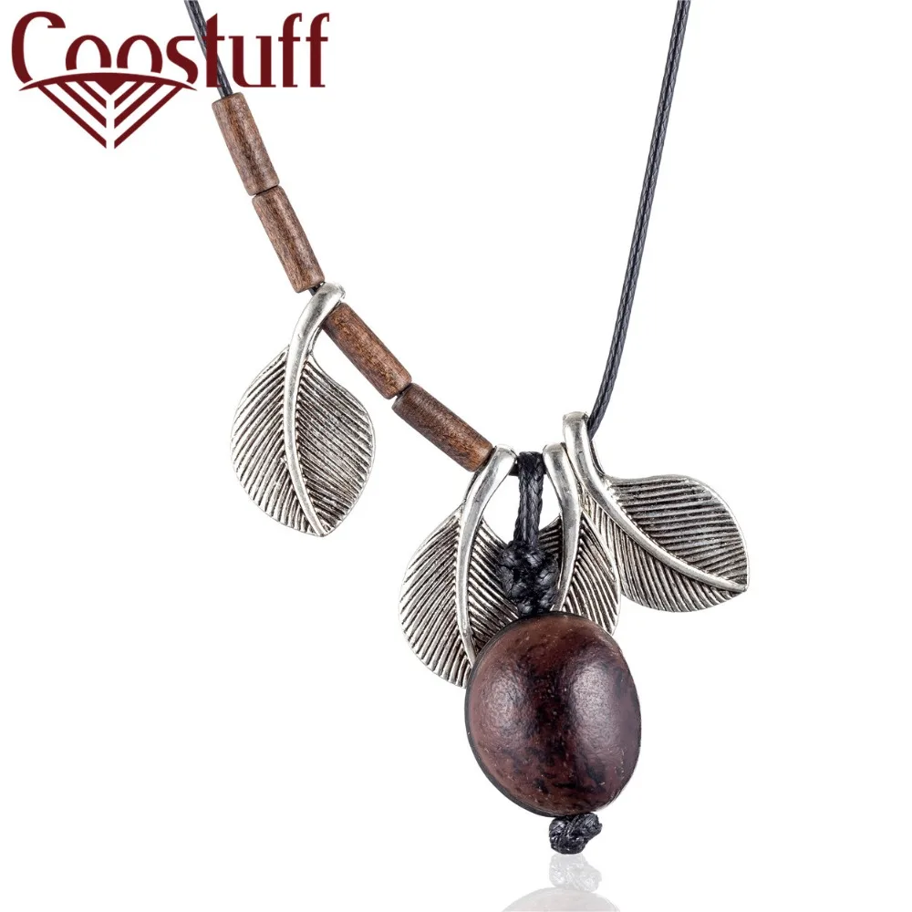 chokers necklaces for women Leaves & Wood Bead Vintage Statement necklaces & pendants collares mujer choker kolye bijoux femme
chokers necklaces for women Leaves & Wood Bead Vintage Statement necklaces & pendants collares mujer choker kolye bijoux femme