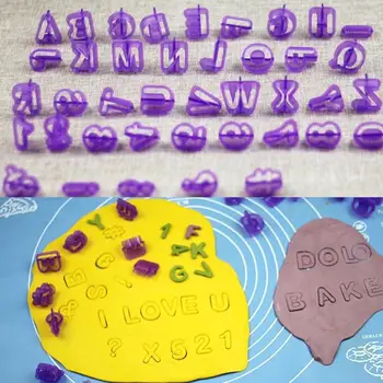 TTLIFE 40pcs Alphabet Number Letter DIY Character Fondant Cake Decorating Set Cake Baking Tools Icing Cookie Cutter Mold Moulds
TTLIFE 40pcs Alphabet Number Letter DIY Character Fondant Cake Decorating Set Cake Baking Tools Icing Cookie Cutter Mold Moulds
