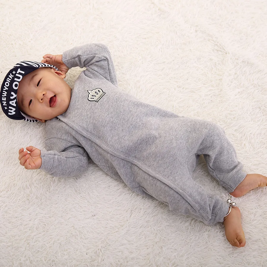 High Quality Unisex Baby Clothing Long sleeve One-piece zipper pajamas Toddler Spring Autumn rompers 100% cotton Gift for Baby
High Quality Unisex Baby Clothing Long sleeve One-piece zipper pajamas Toddler Spring Autumn rompers 100% cotton Gift for Baby