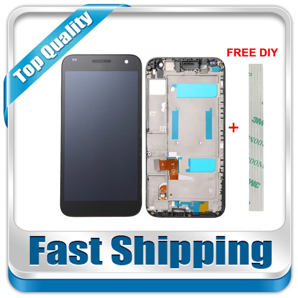 New For Huawei G7 Ascend L01 L03 TL00 UL00 UL20 Replacement LCD Display + Touch Screen with Frame Assembly 5.5-inch Black White
New For Huawei G7 Ascend L01 L03 TL00 UL00 UL20 Replacement LCD Display + Touch Screen with Frame Assembly 5.5-inch Black White