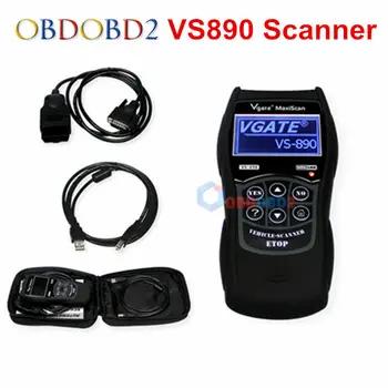 Live Data Scanner Vgate VS890 OBD2 Car Code Reader VGATE VS-890 Read All DTCs OBDII VS 890 Reset Engine MIL LCD Multi Lanugages 
Live Data Scanner Vgate VS890 OBD2 Car Code Reader VGATE VS-890 Read All DTCs OBDII VS 890 Reset Engine MIL LCD Multi Lanugages