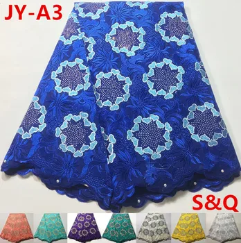 Hot sale latest african laces 2019 african swiss voile lace in switzerland cotton lace with stone nigerian lace fabrics JY-A3
Hot sale latest african laces 2019 african swiss voile lace in switzerland cotton lace with stone nigerian lace fabrics JY-A3