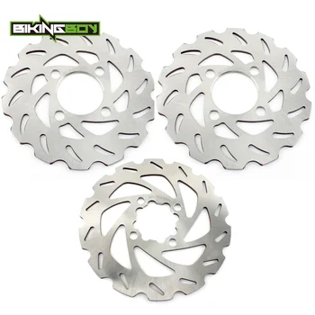 BIKINGBOY ATV Front Rear Brake Discs Disks Rotors For Yamaha YFS 200 Blaster 2003-2006 YFZ 350 Banshee 90-11 Raptor 660 02-05
BIKINGBOY ATV Front Rear Brake Discs Disks Rotors For Yamaha YFS 200 Blaster 2003-2006 YFZ 350 Banshee 90-11 Raptor 660 02-05