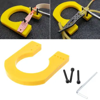 Rubber Band Helper Resin Assistant Slingshot Catapult Tying Tools Pocket Fixing Universal Simple Portable Adjustable Hunting
Rubber Band Helper Resin Assistant Slingshot Catapult Tying Tools Pocket Fixing Universal Simple Portable Adjustable Hunting