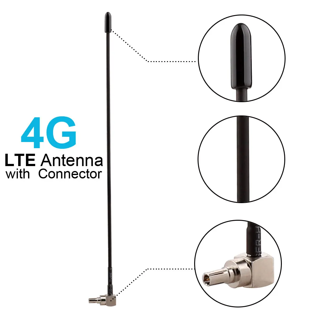 4G LTE 5DBI Antenna TS9 CRC9 Male Connector for Huawei E398 E5372 E589 E392 Router
4G LTE 5DBI Antenna TS9 CRC9 Male Connector for Huawei E398 E5372 E589 E392 Router