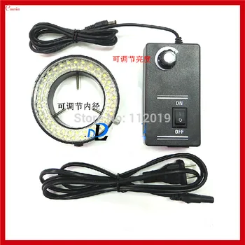 New Adjustable 60 LED Ring Light illuminator Lamp For Industry Stereo Electron Microscope Digital Camera Magnifier With Adapter
New Adjustable 60 LED Ring Light illuminator Lamp For Industry Stereo Electron Microscope Digital Camera Magnifier With Adapter