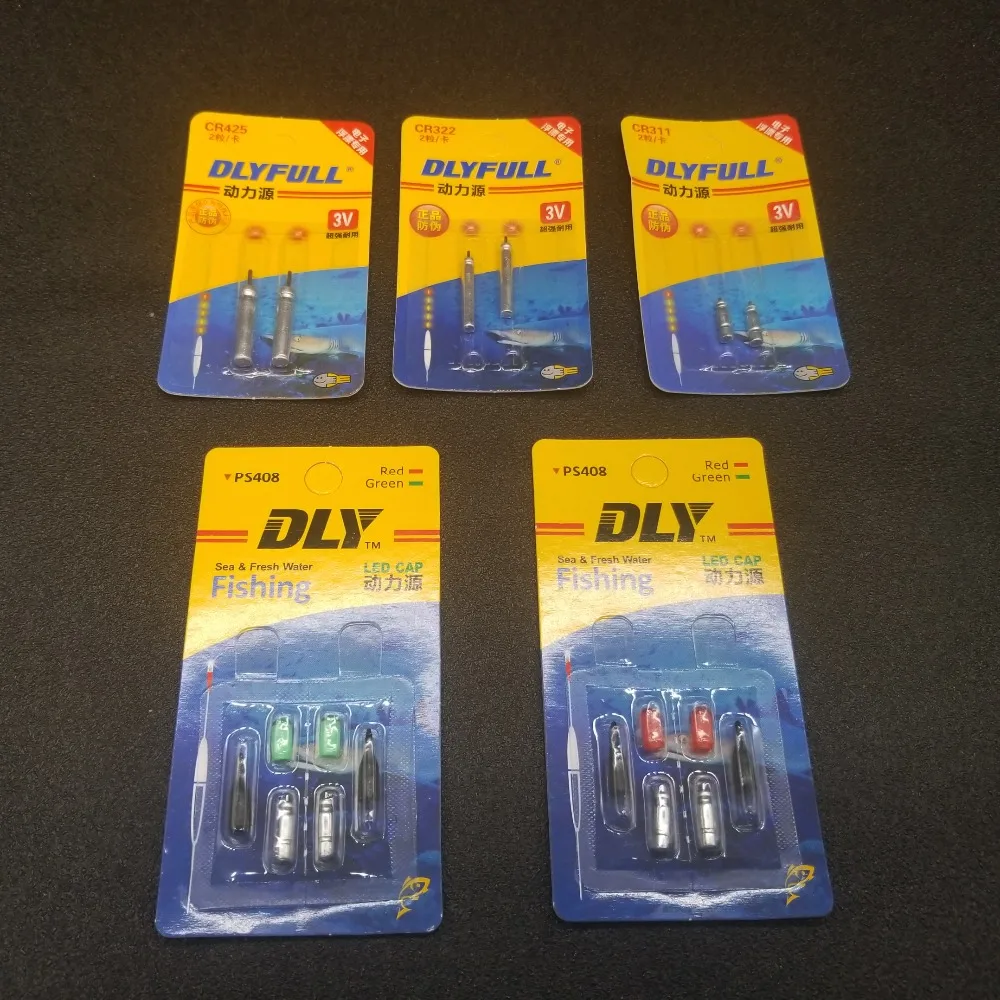 2 Pcs/Pack Electronic Fishing Float Battery CR311 CR322 CR425 PS408 Lithium Pin Cells LED Fishing Float Fishing Tackle A52
2 Pcs/Pack Electronic Fishing Float Battery CR311 CR322 CR425 PS408 Lithium Pin Cells LED Fishing Float Fishing Tackle A52