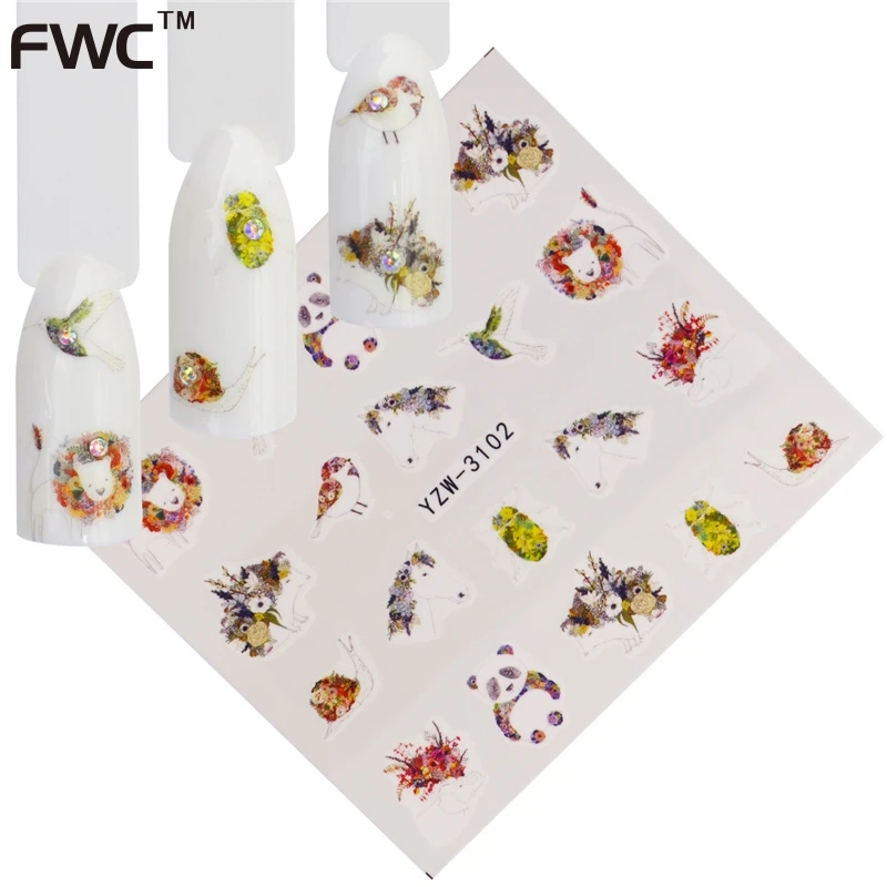 ZKO 12 Designs Water Decals Slider Animal Series/Rose/Flower/Wolf/Dream Catcher Watermark Nail Sticker Wraps Manicure
ZKO 12 Designs Water Decals Slider Animal Series/Rose/Flower/Wolf/Dream Catcher Watermark Nail Sticker Wraps Manicure