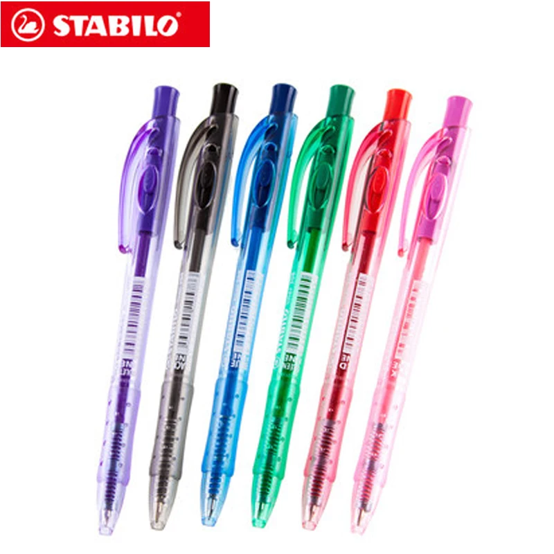 Germany STABILO 308 Pocket Color Ballpoint Pen Swan Pressing Ball Pen Student Office Oil Pen 0.38mm
Germany STABILO 308 Pocket Color Ballpoint Pen Swan Pressing Ball Pen Student Office Oil Pen 0.38mm