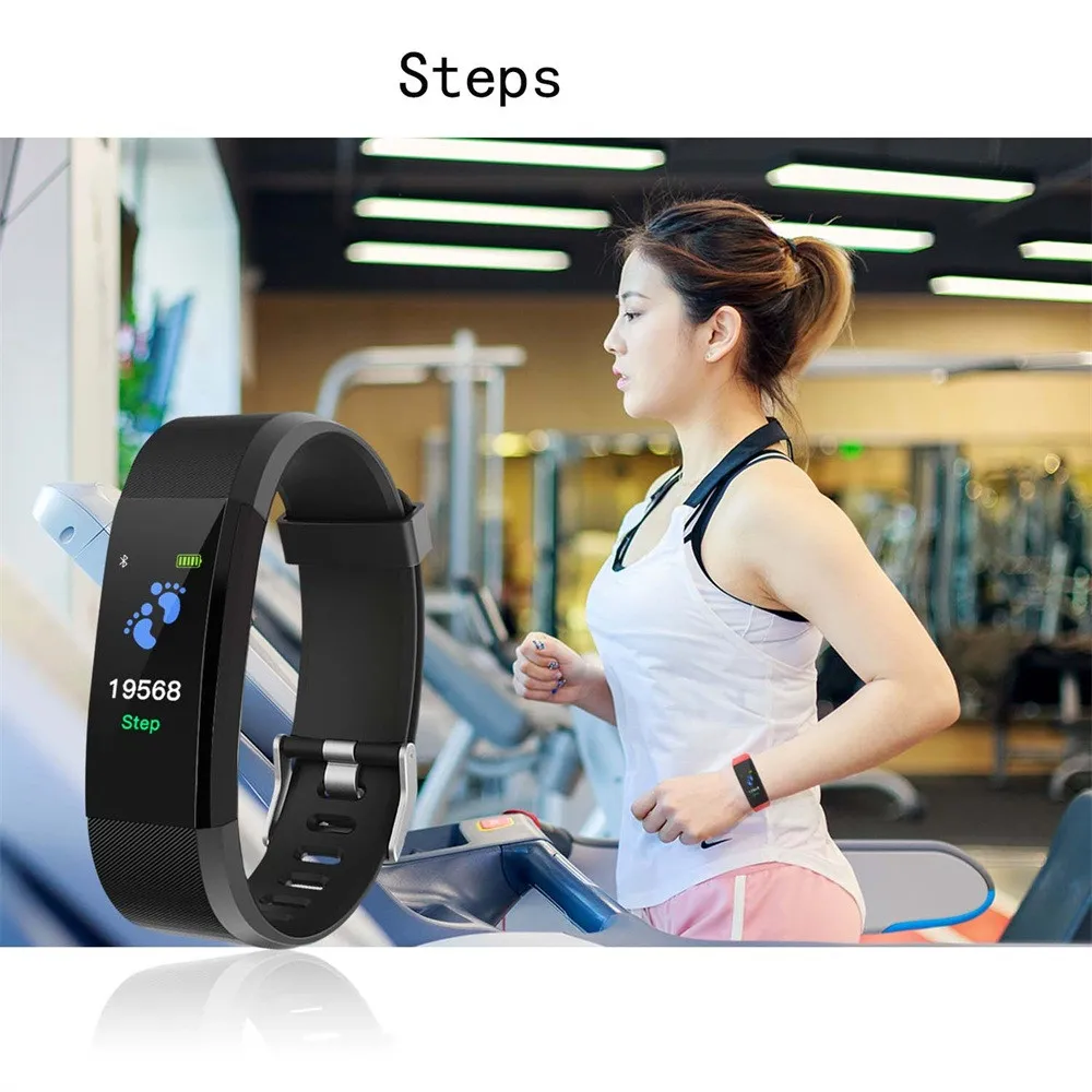 Smart watch bracelet 115Plus 0.96 inch IPS color smart watch bracelet heart rate monitoring Bluetooth 4.0 smart voice call big
Smart watch bracelet 115Plus 0.96 inch IPS color smart watch bracelet heart rate monitoring Bluetooth 4.0 smart voice call big