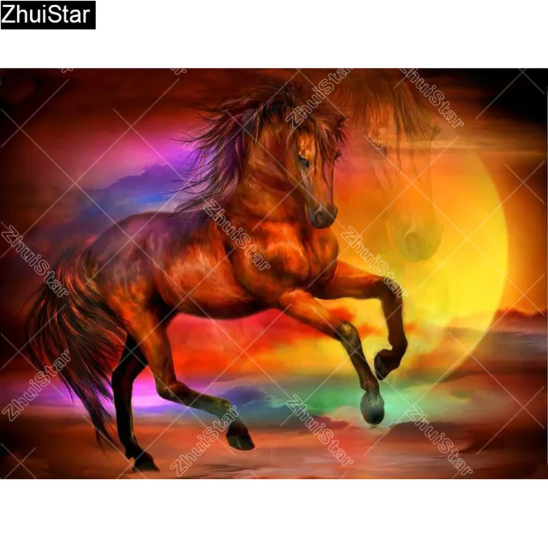 Zhui Star Full Square Drill 5D DIY Diamond Painting "sunset sea horse" 3D Embroidery Cross Stitch Rhinestone Mosaic Decor CJ54
Zhui Star Full Square Drill 5D DIY Diamond Painting "sunset sea horse" 3D Embroidery Cross Stitch Rhinestone Mosaic Decor CJ54