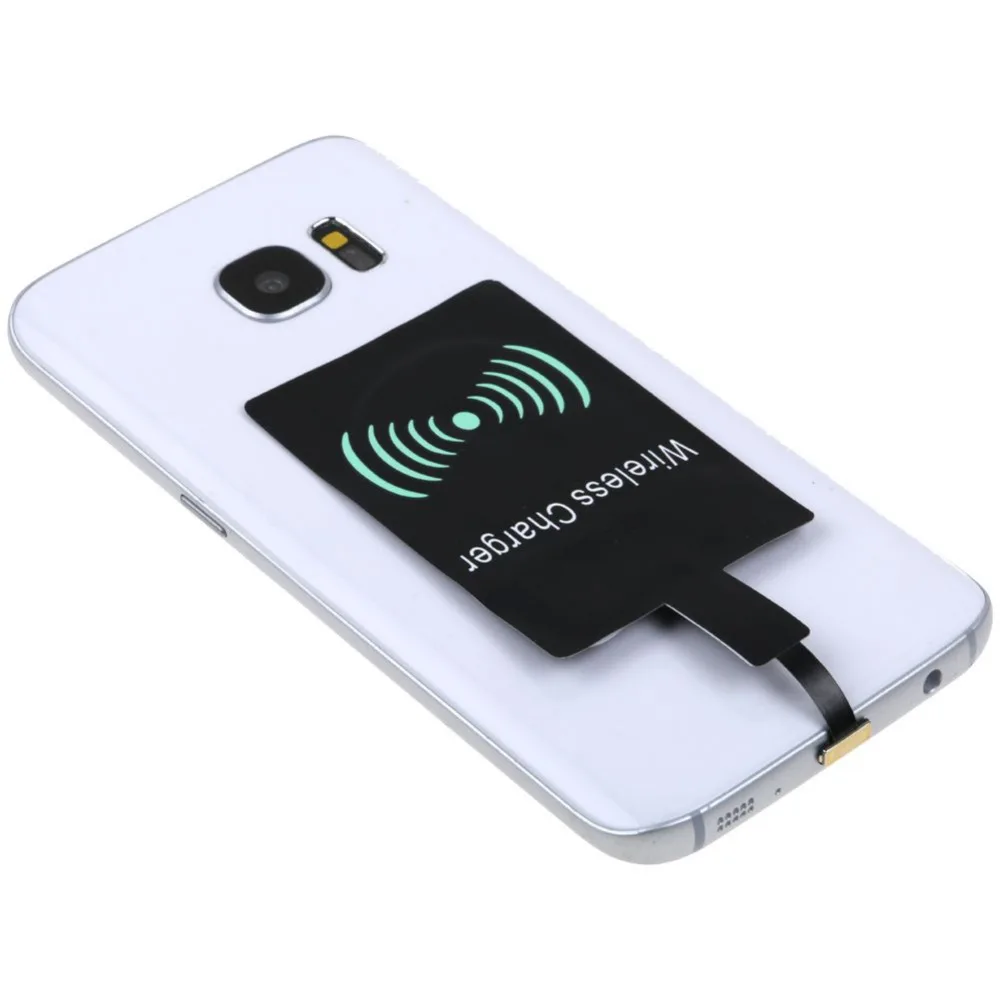 Фото Sanheshun Тип c USB-C/Android Smart QI Беспроводной Зарядное устройство приемник для iPhone5 6 7