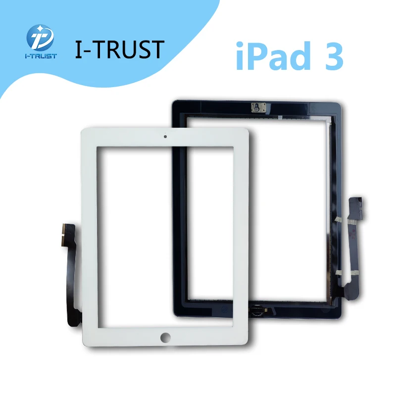 20 PCS/ LOT Screen Digitizer for iPad 3 touch Digitizer screen glass + home button + adhesive with free shipping
20 PCS/ LOT Screen Digitizer for iPad 3 touch Digitizer screen glass + home button + adhesive with free shipping