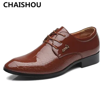 CHAISHOU 2019 NEW Men Flats Casual Leather Shoes Brogue Pointed Oxford Male Casual Shoes Mens Zapatos Hombre plus Size 45F-266
CHAISHOU 2019 NEW Men Flats Casual Leather Shoes Brogue Pointed Oxford Male Casual Shoes Mens Zapatos Hombre plus Size 45F-266