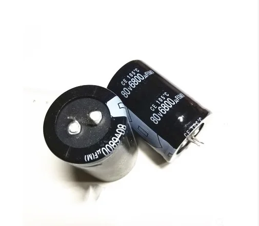 Free shipping 6PCS Electrolytic capacitor 80V 6800UF 6800UF 80V 80v6800uf 30*50 Electrolytic capacitors best quality
Free shipping 6PCS Electrolytic capacitor 80V 6800UF 6800UF 80V 80v6800uf 30*50 Electrolytic capacitors best quality